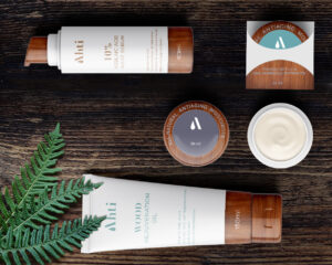 Natural Body Care Packaging Design